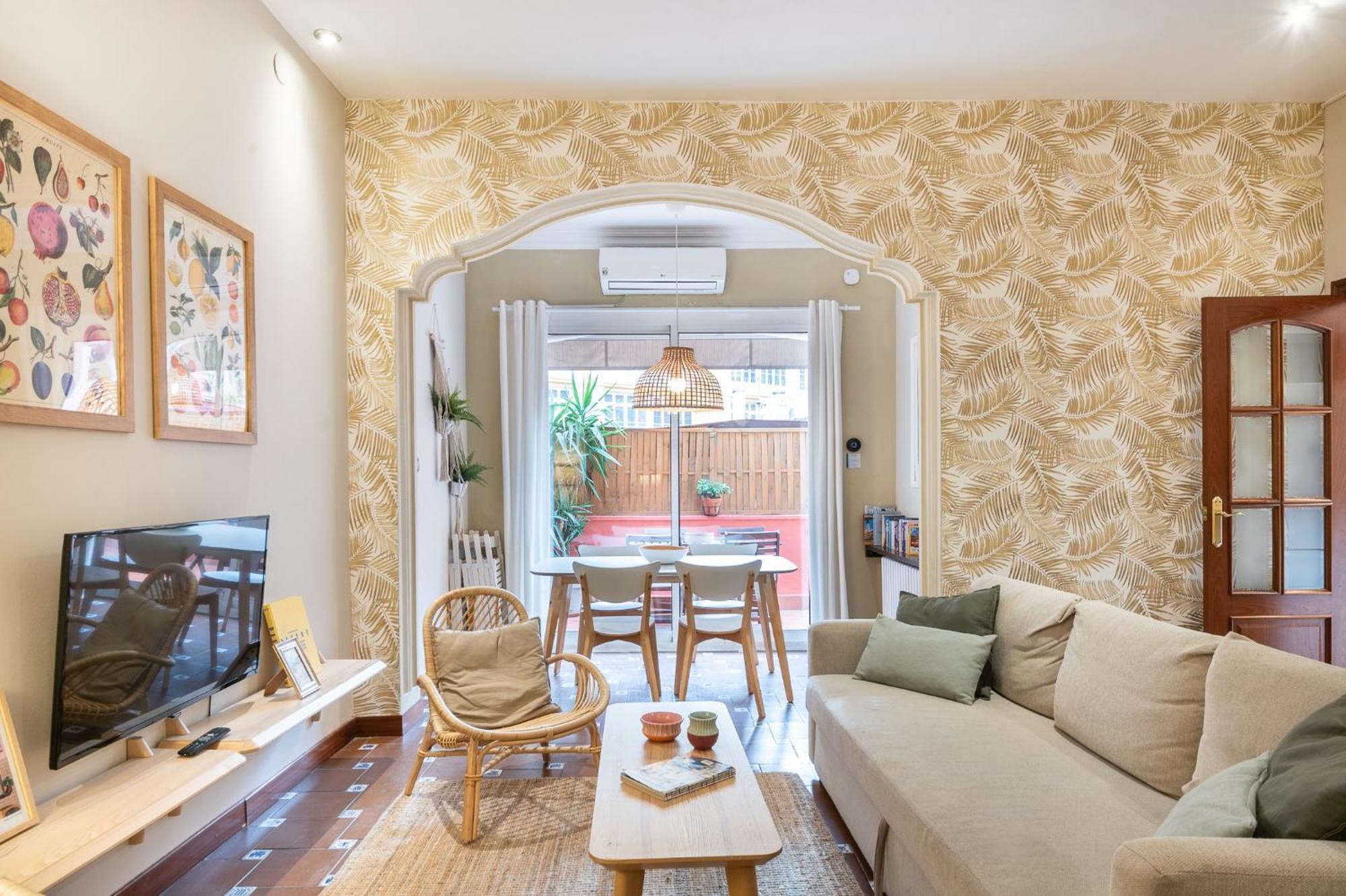 Spacious & Sunny Apt With Terrace In The City Center Barcelona Exterior foto