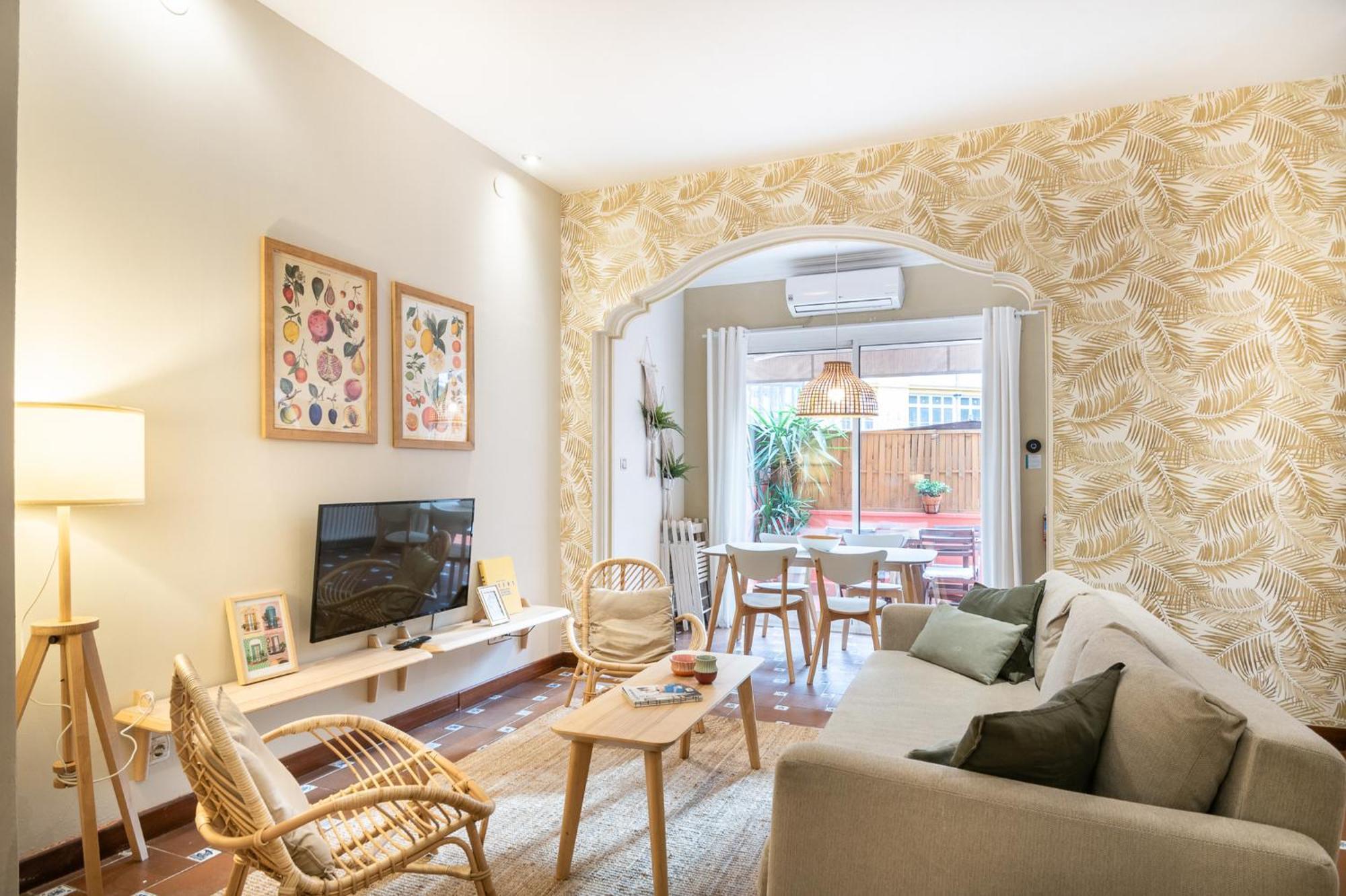 Spacious & Sunny Apt With Terrace In The City Center Barcelona Exterior foto